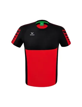 T-shirt à Manches Courtes Six Wings Red / Black L - Erima - FashionsVida