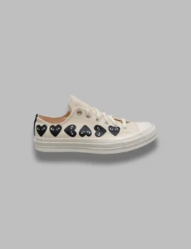 Converse Big Heart Chuck Taylor 70 Low Top - COMME DES GARCONS PLAY - FashionsVida