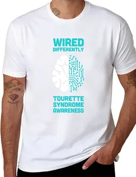Wired - Tourette Syndrome Awareness Gift T-Shirt t shirts for man cotton g man t shirts for men T-Shirt - Aliexpress - FashionsVida