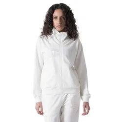 Sweat-shirt à Zip Off White S