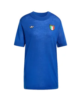 Maillot de football Italie années 70 bleu M - Adidas - FashionsVida