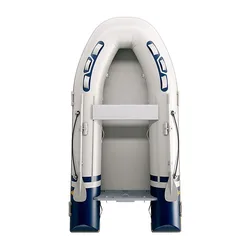 Vb Series Inflatable Boat Without Deck Floor Black / Yellow 4 Places unisex