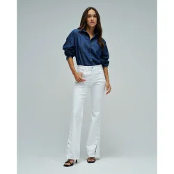 Vaqueros faith push in flare de mujer