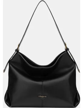 Bolso tipo hobo mediano con cierre botón magnético - Pepe Jeans - FashionsVida