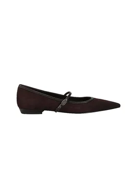 Ballerinas MARY JANE braun 40 1/2 damen - Tory burch - FashionsVida