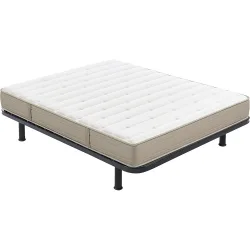 Conjunto colchón HR + Somier fijo + Patas VSC20 V2 Som Nuestro Mejor Precio - El Corte Inglés
