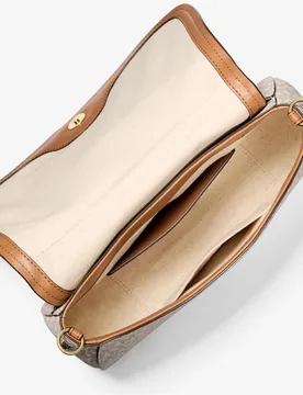 Bolso de hombro transformable nolita mediano con logotipo - MICHAEL Michael Kors - FashionsVida