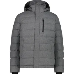 Man jacket zip hood chaqueta outdoor hombre Gris (54)