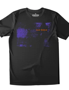 Mad World Organic T-Shirt - Black - All Riot - FashionsVida