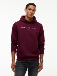 TJM REG LINEAR LOGO HOODIE EXT male