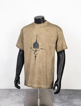 Thug Club Street Star Moon Skull Print High Street Summer New Loose Casual Short-Sleeved T-Shirt for Men - Aliexpress - FashionsVida