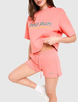Azure Sweater Shorts - Damen, Rosa - female - Size: M - RED RUN ACTIVEWEAR - FashionsVida
