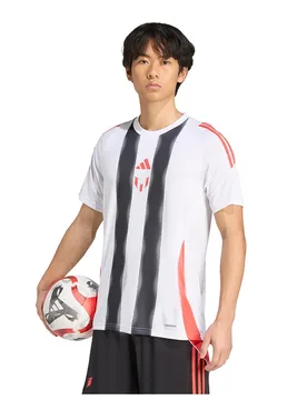 T-shirt à Manches Courtes Messi Training White L Homme - Adidas - FashionsVida
