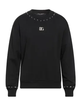 DOLCE&GABBANA Sweatshirt Herren Schwarz 50 Herren - Dolce & Gabbana - FashionsVida
