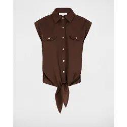 Camisa de mujer con bolsillos