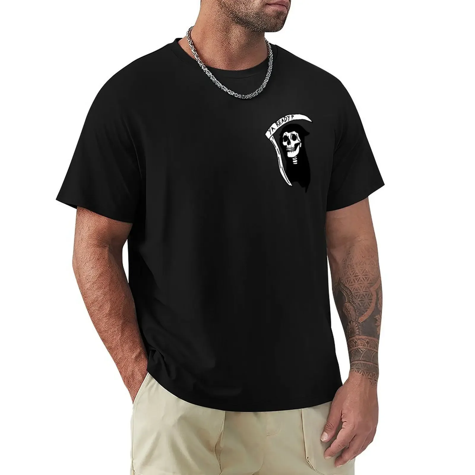 Ya Ready? T-Shirt Basic Simple Design Short Sleeve Shirt - Aliexpress - FashionsVida
