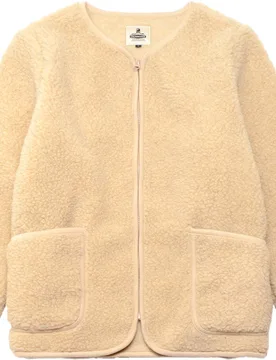 Veste droite en laine - Sweatshirt Adult Nordeen Beige en Laine - Taille M - ColdBreaker - FashionsVida