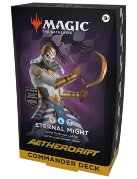 Aetherdrift Commander Deck - Eternal Might Aetherdrift - Magic: The Gathering - FashionsVida
