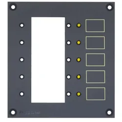 Ac 1p Lever 5 Disy Module Black One Size unisex