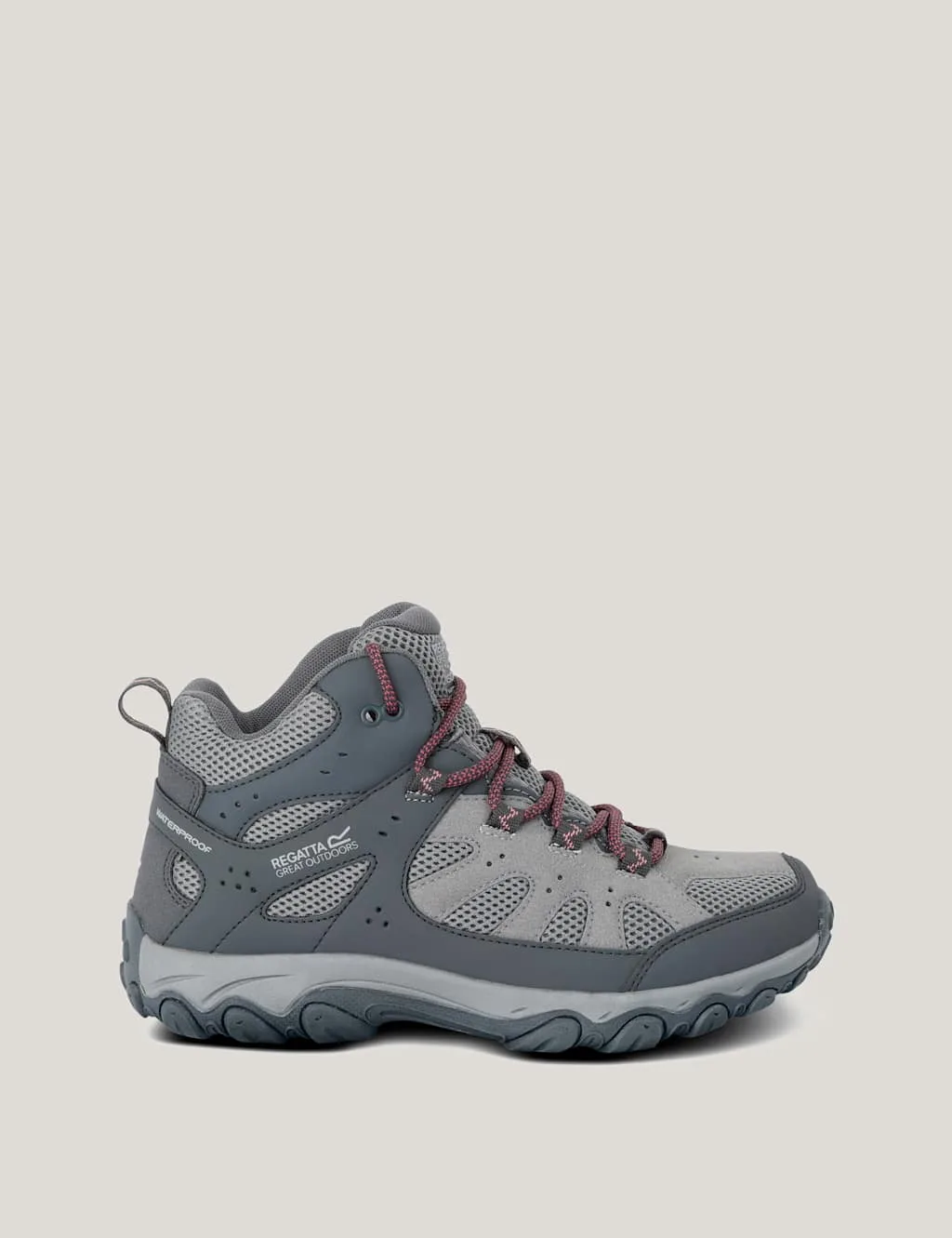 Edgepoint IV Mid Walking Boots Grey Mix female - Regatta - FashionsVida