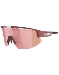 Vielseitige Sonnenbrille Matrix Small Matt Burgundy Brown W Rose Multi Bordeaux