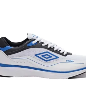 Baskets Priam White / Mid Blue / Black EU 45 - Umbro - FashionsVida