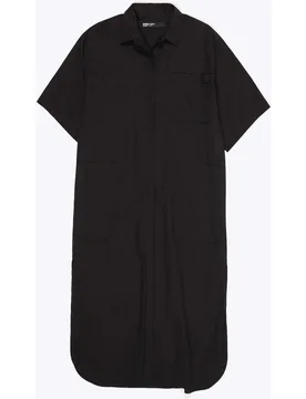 Vestido camisero bordado algodón - Bimba y Lola - FashionsVida
