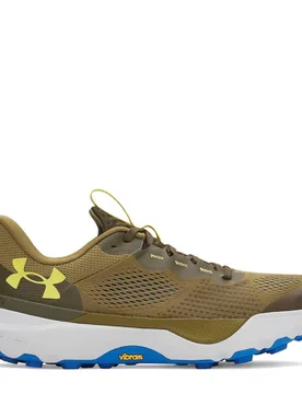Mens Infinite Pro Lace-Up Trail Runners In Green - Size Uk 6 - Under armour - FashionsVida