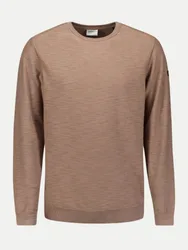 Strickpullover Slub Braun XL
