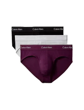 Slip Lv00nb388 3 Unità Black / Harbor Mist / Dark Purple S - Calvin Klein - FashionsVida