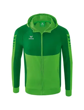 Sweat-shirt à Zip Six Wings Training Green / Emerald M - Erima - FashionsVida