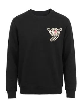 Sudadera Hombre Negro S Hombre - Moncler - FashionsVida