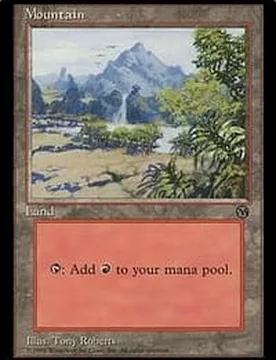 Mountain (Arena 1996) Promotional Cards - Magic: The Gathering - FashionsVida