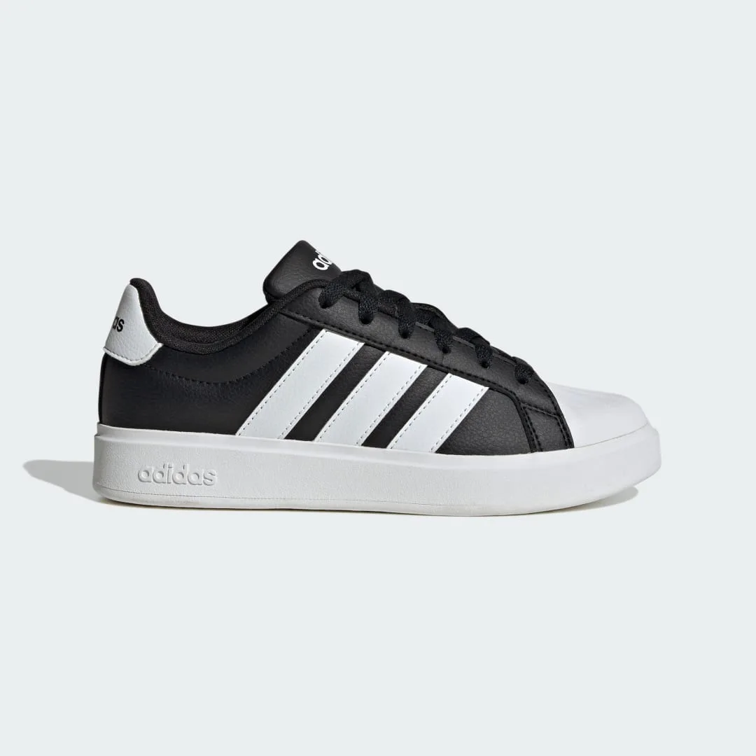 Streettalk 37 1/3 Core Black / Cloud White / Cloud White - Adidas - FashionsVida