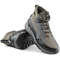 Scarpette Moto KUMO Nero Verde Oliva Grigio taglia 43