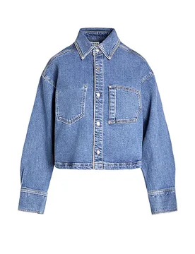 Jeansbluse 27_THE SUIT UP bleu M - Pnts - FashionsVida