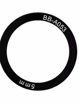 Spessore Movimento Centrale Alloy Unità Black - Elvedes - FashionsVida