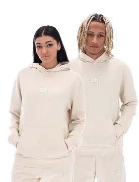 Perry Unisex Hooded Sweatshirt With Seam Details - XS - FILA - FashionsVida