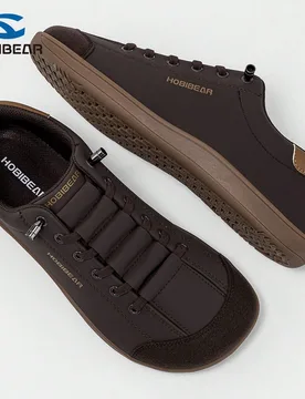 Zapatos Descalzos con Caja de Dedo Ancha, Slip-On Unisex, Minimalistas, Transpirables, para Trail Running/Caminar, Parte Superior de Cuero PU (Menos d - Shein - FashionsVida