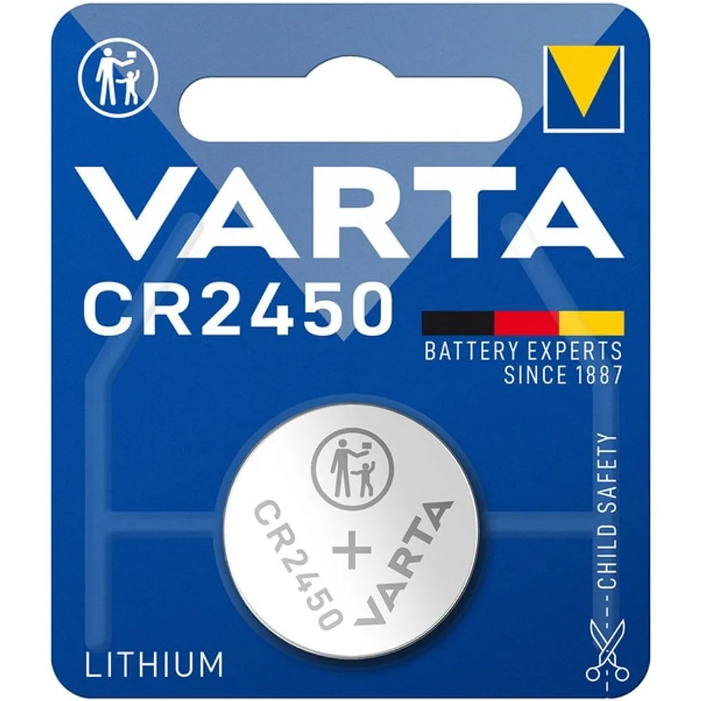 Pila de litio CR-2450 3V 560 mAh - Varta - FashionsVida