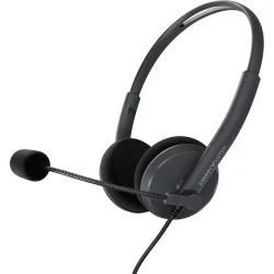 Auriculares de diadema Headset Office 2 Anthracite con micrófono