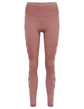 Leggings Taille Haute Energy Seamless Withered Rose / Rose Tan Melange S - Hummel - FashionsVida