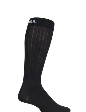 Pair Black Multilayer Horse Riding Bamboo Socks Unisex 3-5 Unisex - - Black - Size: 3-5 Unisex - Uphill Sport - FashionsVida
