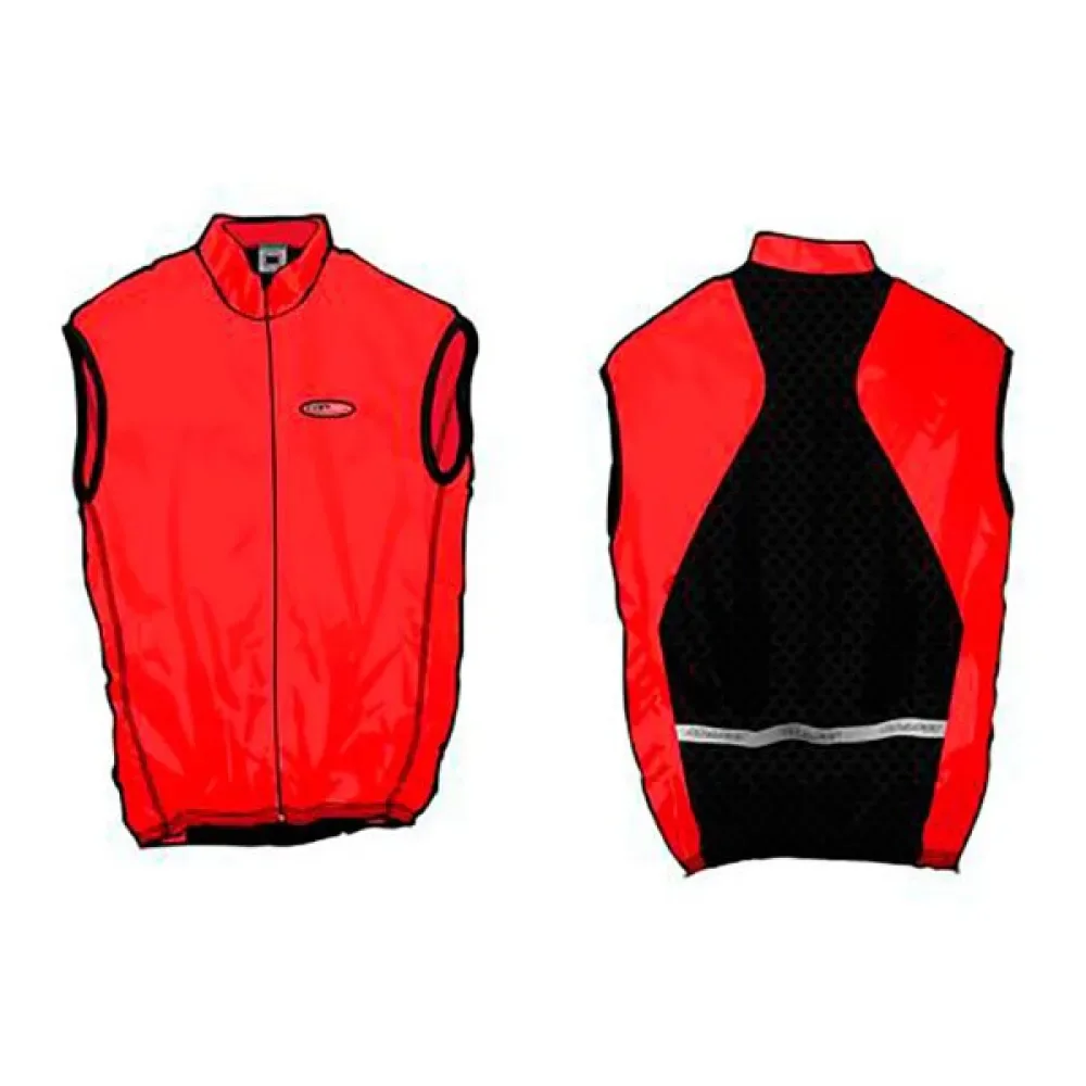 Massi Gilet Windproof Red - Massi - FashionsVida