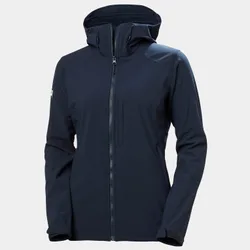 Women's Paramount Hooded Softshell Jacket Navy M - Navy Blue - Female