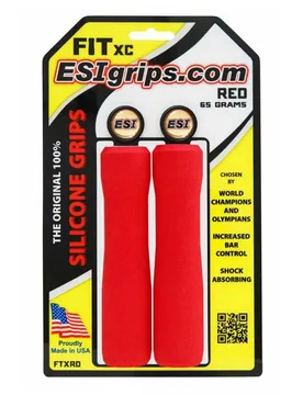 Esigrips Manopole Fit Xc Red - Esigrips - FashionsVida