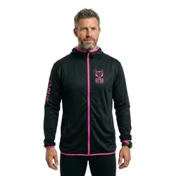 Waterproof Ultra Light Jacket Black / Fluo Pink L Men,Women