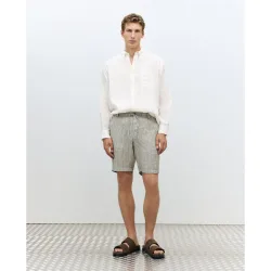 Bermuda hombre sport de lino regular