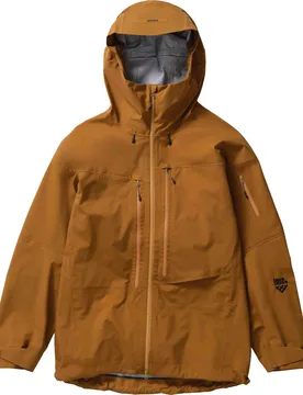 Veste de ski imperméable M Aurion 3L Jacket Wood Brown für Herren aus Nylon Größe M Braun - Blackcrows - FashionsVida