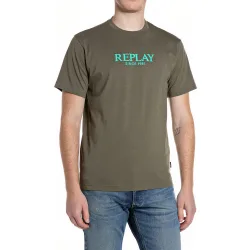 Camiseta de hombre de manga corta lisa